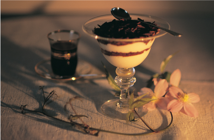 Local dessert - Dronning Mauds fromage @ Arthur Halseid