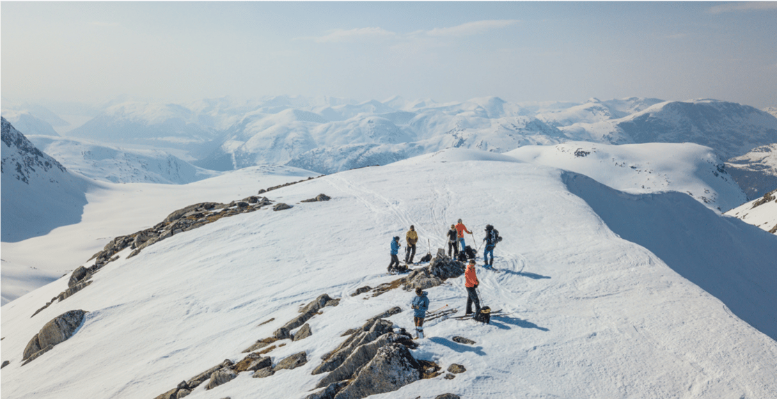 Ski Touring in Glacierland © Visit Sunnfjord